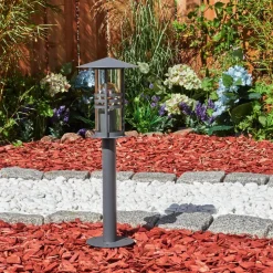 Borne Lumineuse Fushun Anthracite, 1 Lumiere