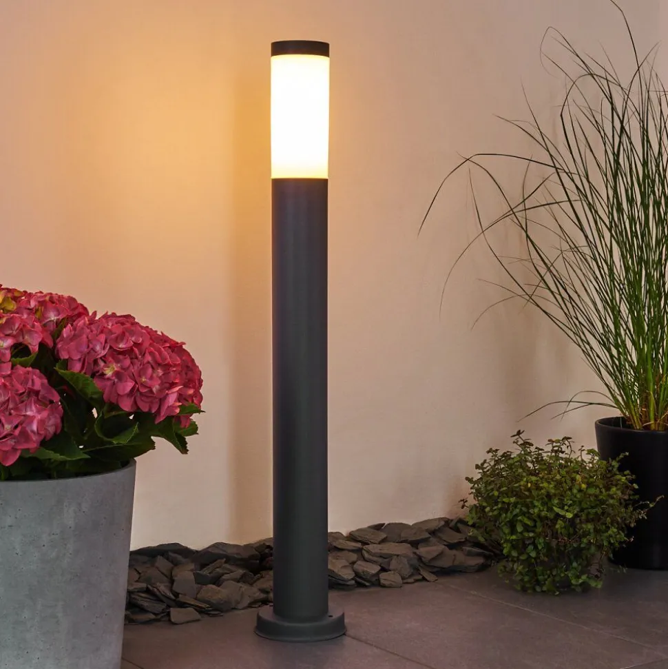 Borne Lumineuse Gaborone Anthracite, 1 Lumiere