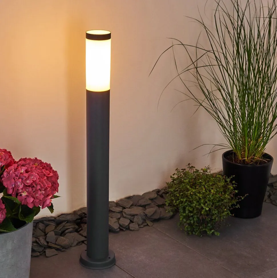 Borne Lumineuse Gaborone Anthracite, 1 Lumiere