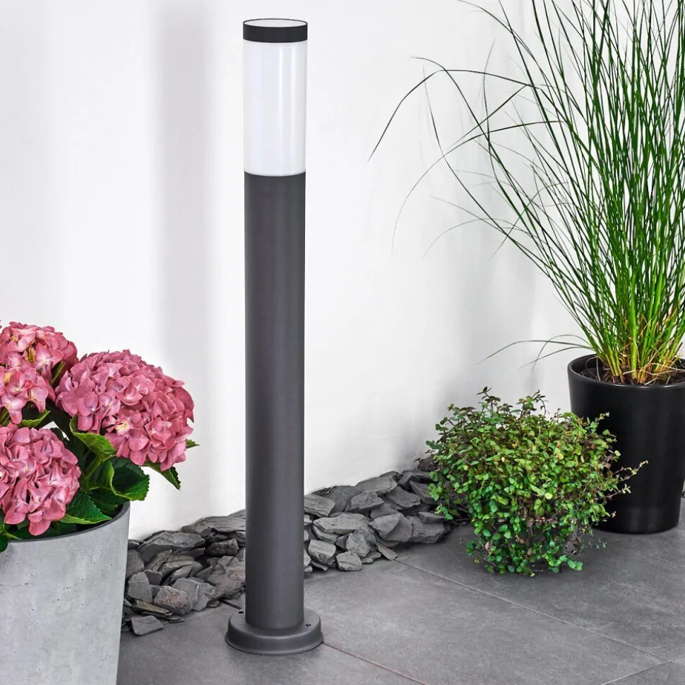 Borne Lumineuse Gaborone Anthracite, 1 Lumiere