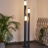 Borne Lumineuse Gaborone Anthracite, 3 Lumieres