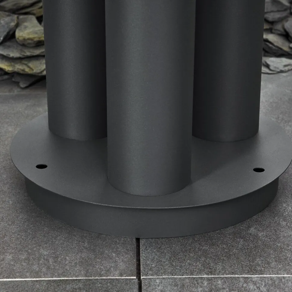 Borne Lumineuse Gaborone Anthracite, 3 Lumieres