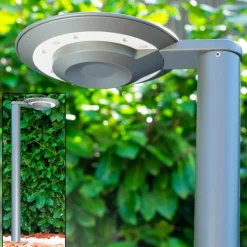 Borne Lumineuse Gakona Led Gris, 1 Lumiere
