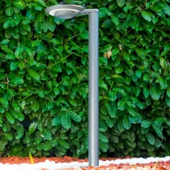 Borne Lumineuse Gakona Led Gris, 1 Lumiere