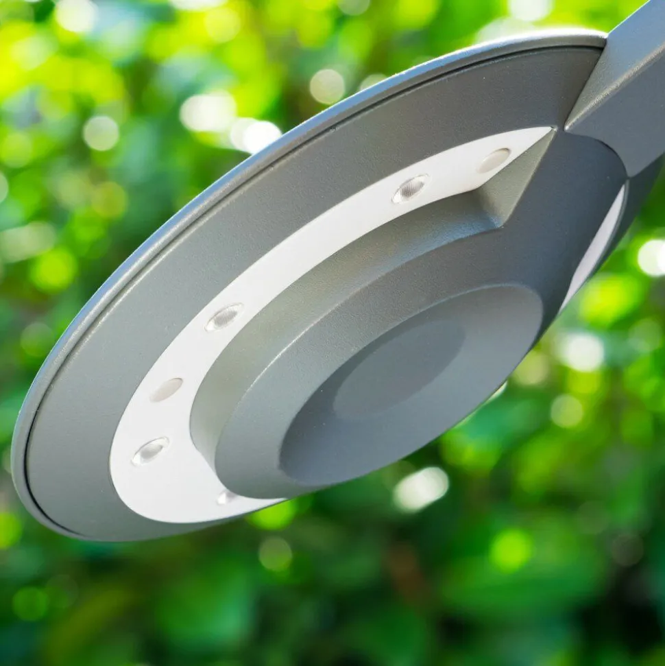 Borne Lumineuse Gakona Led Gris, 1 Lumiere