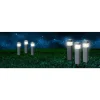 Borne Lumineuse Globo Tless Led Gris, 1 Lumiere