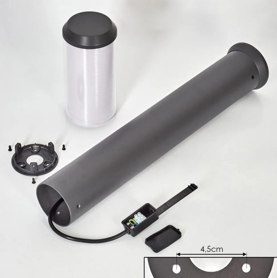 Borne Lumineuse Gondoyer Anthracite, 1 Lumiere