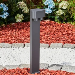 Borne Lumineuse Guampacha Anthracite, 2 Lumieres