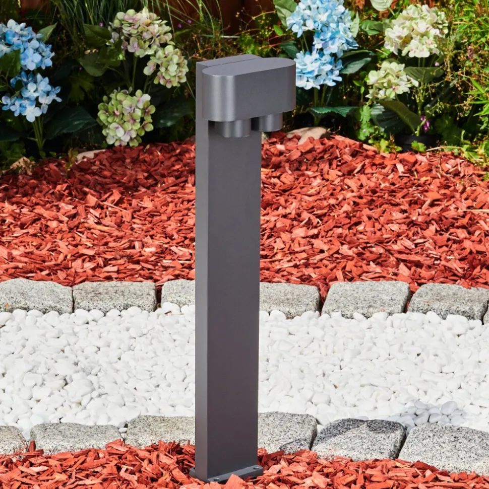 Borne Lumineuse Guampacha Anthracite, 2 Lumieres