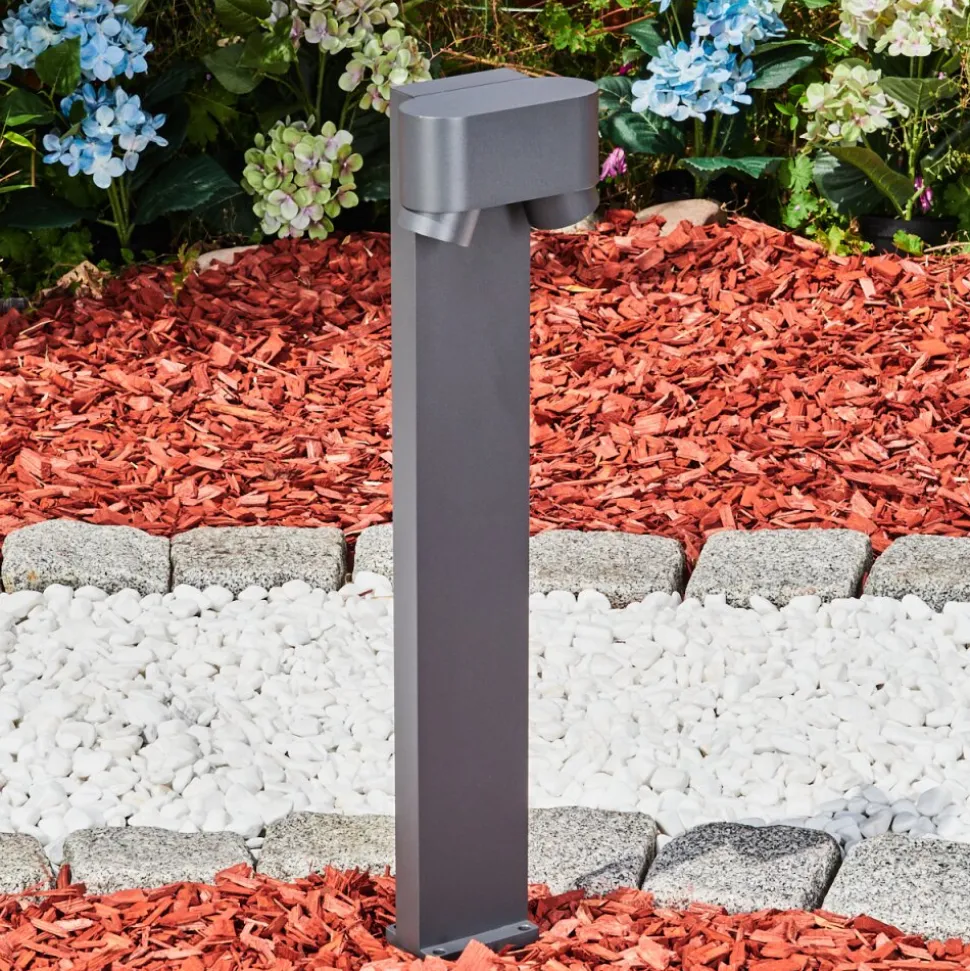 Borne Lumineuse Guampacha Anthracite, 2 Lumieres