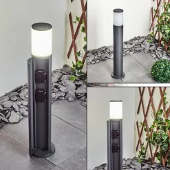 Borne Lumineuse Home Led Anthracite, 1 Lumiere