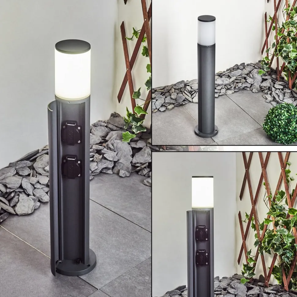 Borne Lumineuse Home Led Anthracite, 1 Lumiere