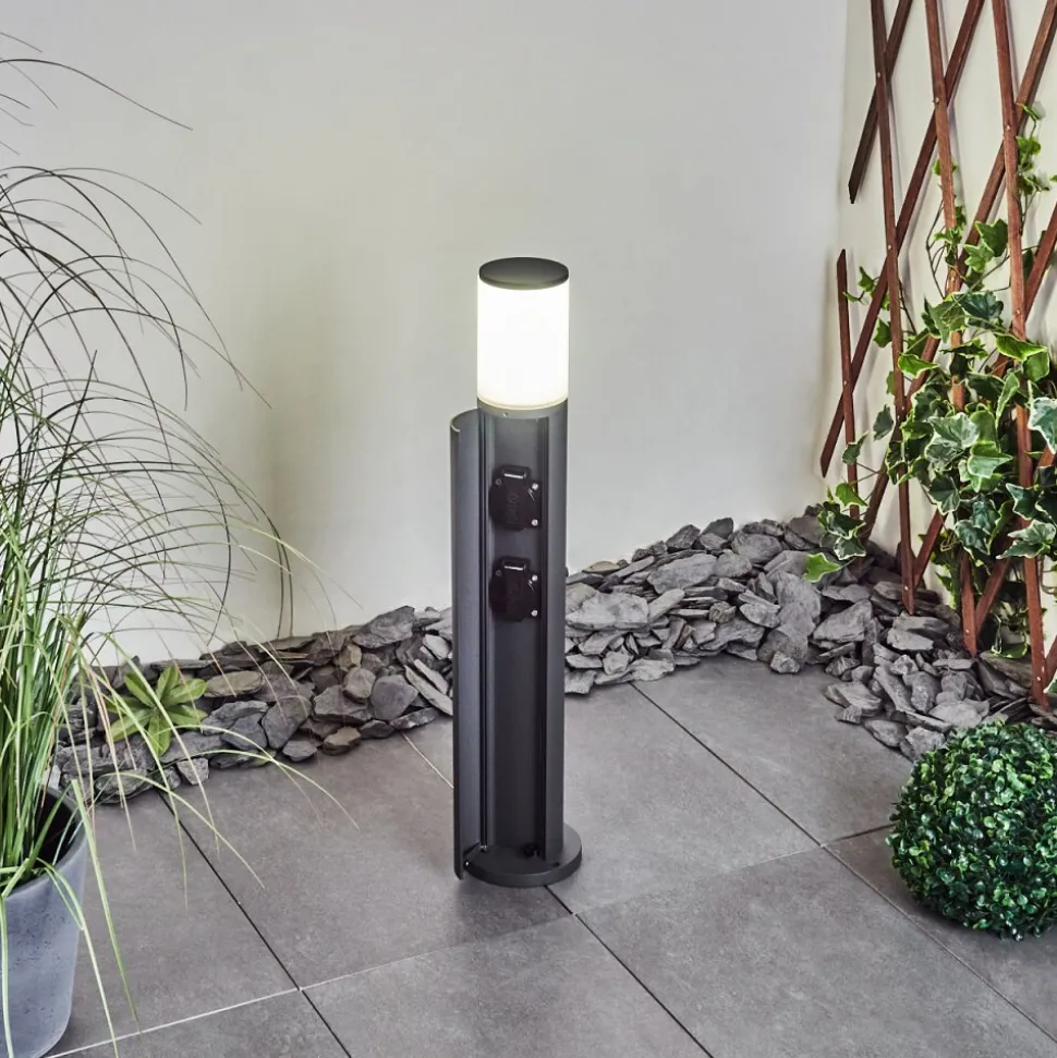 Borne Lumineuse Home Led Anthracite, 1 Lumiere