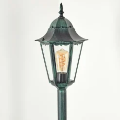 Borne Lumineuse Hongkong Vert, Noir, 1 Lumiere