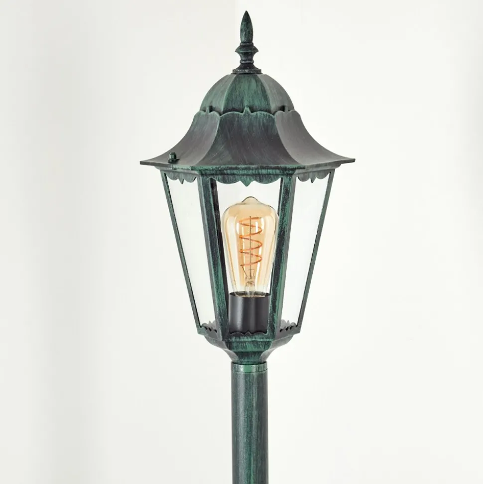 Borne Lumineuse Hongkong Vert, Noir, 1 Lumiere
