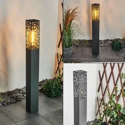 Borne Lumineuse Innvoll Anthracite, 1 Lumiere