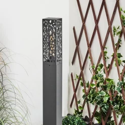 Borne Lumineuse Innvoll Anthracite, 1 Lumiere
