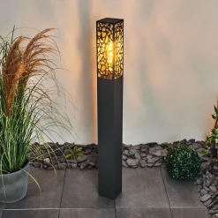 Borne Lumineuse Innvoll Anthracite, 1 Lumiere