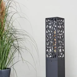 Borne Lumineuse Innvoll Anthracite, 1 Lumiere