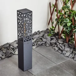 Borne Lumineuse Innvoll Anthracite, 1 Lumiere