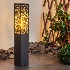 Borne Lumineuse Innvoll Anthracite, 1 Lumiere