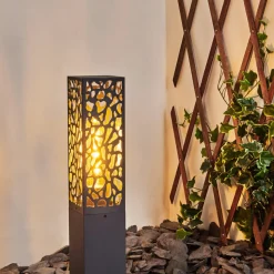 Borne Lumineuse Innvoll Anthracite, 1 Lumiere
