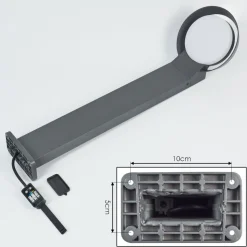 Borne Lumineuse Kelo Led Anthracite, 1 Lumiere