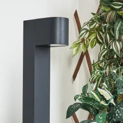Borne Lumineuse Kingstown Anthracite, 1 Lumiere