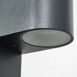 Borne Lumineuse Kingstown Anthracite, 1 Lumiere