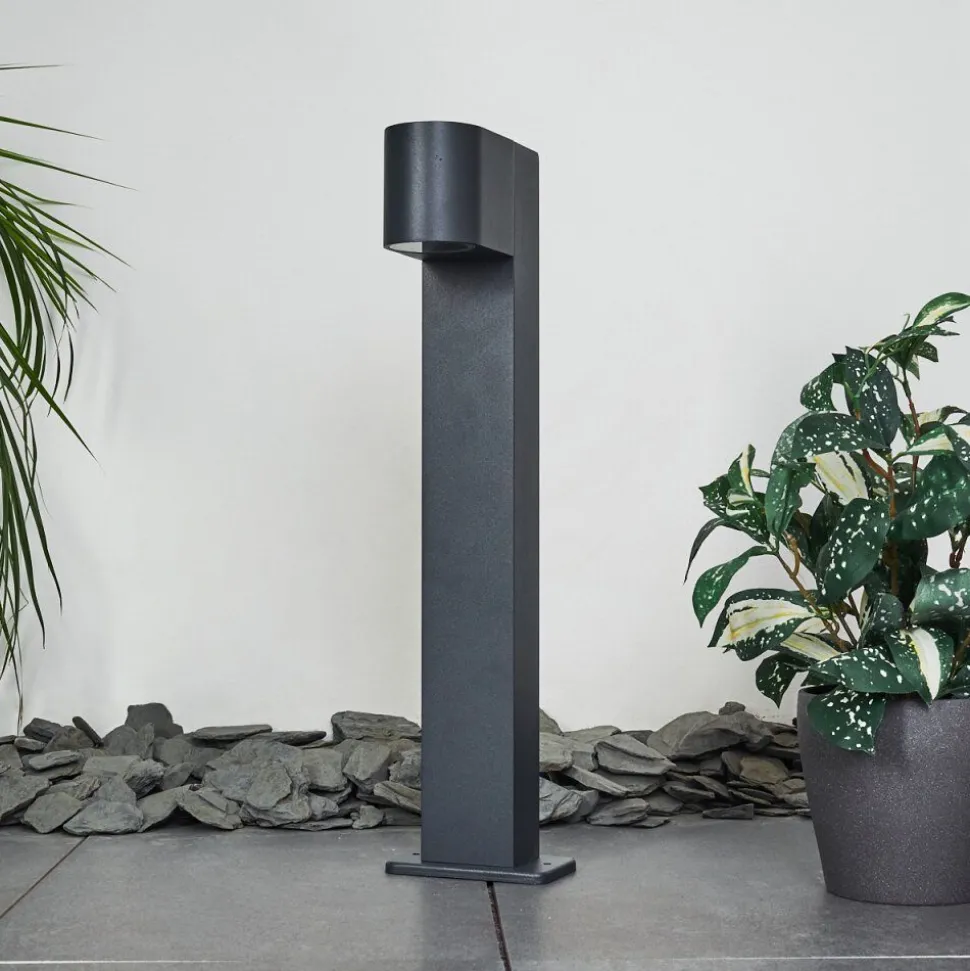 Borne Lumineuse Kingstown Anthracite, 1 Lumiere