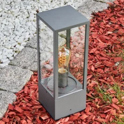 Borne Lumineuse Kiwalik Anthracite, 1 Lumiere