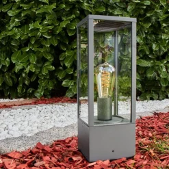 Borne Lumineuse Kiwalik Anthracite, 1 Lumiere