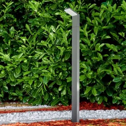 Borne Lumineuse Korup Led Aluminium, 1 Lumiere