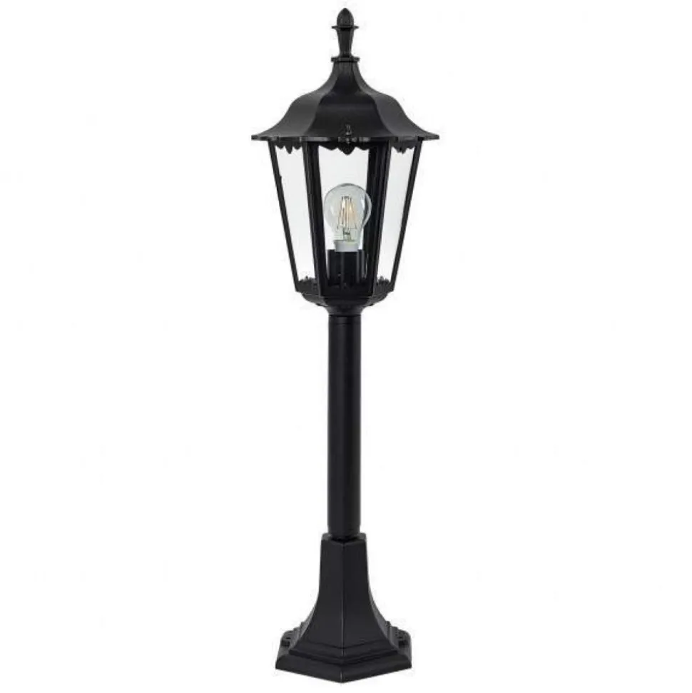 Borne Lumineuse Ks Verlichting Ancona Noir, 1 Lumiere