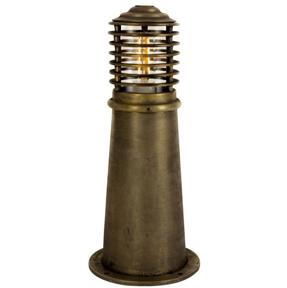 Borne Lumineuse Ks Verlichting Harbour Bronze, 1 Lumiere