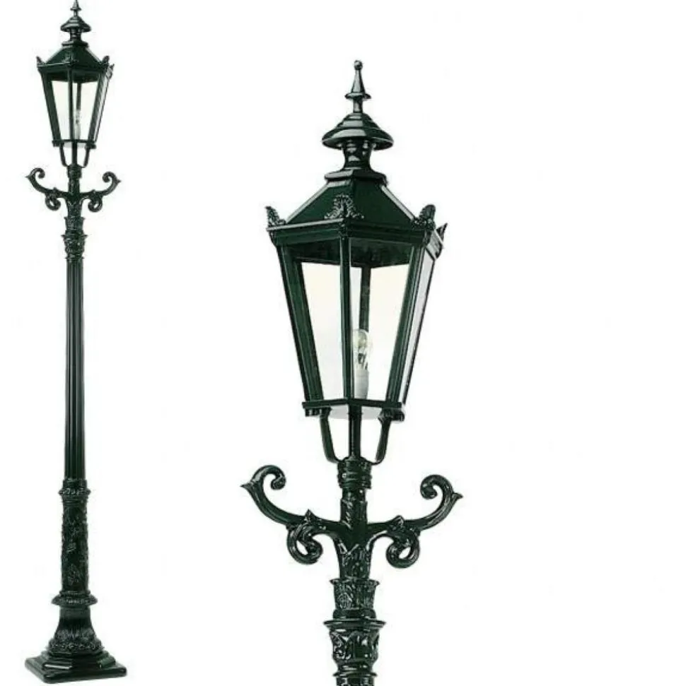 Borne Lumineuse Ks Verlichting Washington Noir, 1 Lumiere