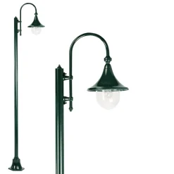 Borne Lumineuse Ks Verlichting Rimini Vert, 1 Lumiere