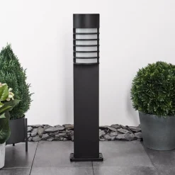 Borne Lumineuse Kurola Noir, 1 Lumiere