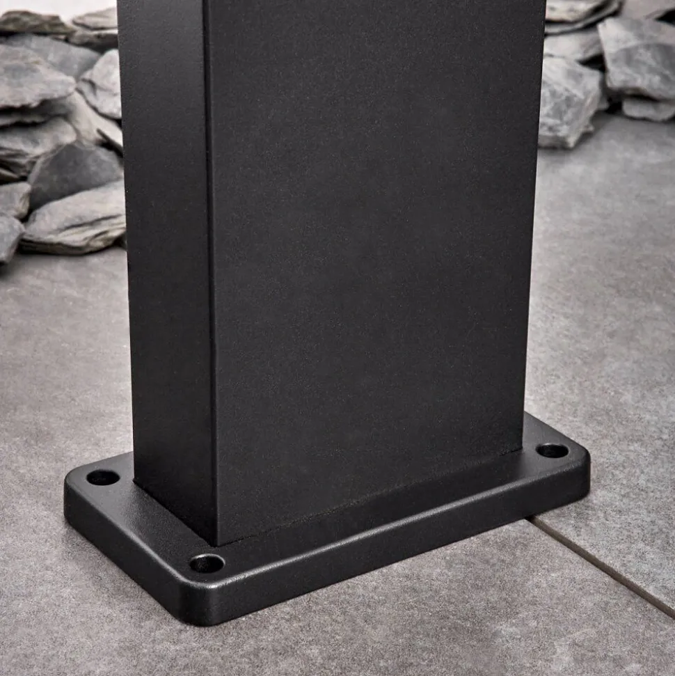 Borne Lumineuse Kurola Noir, 1 Lumiere