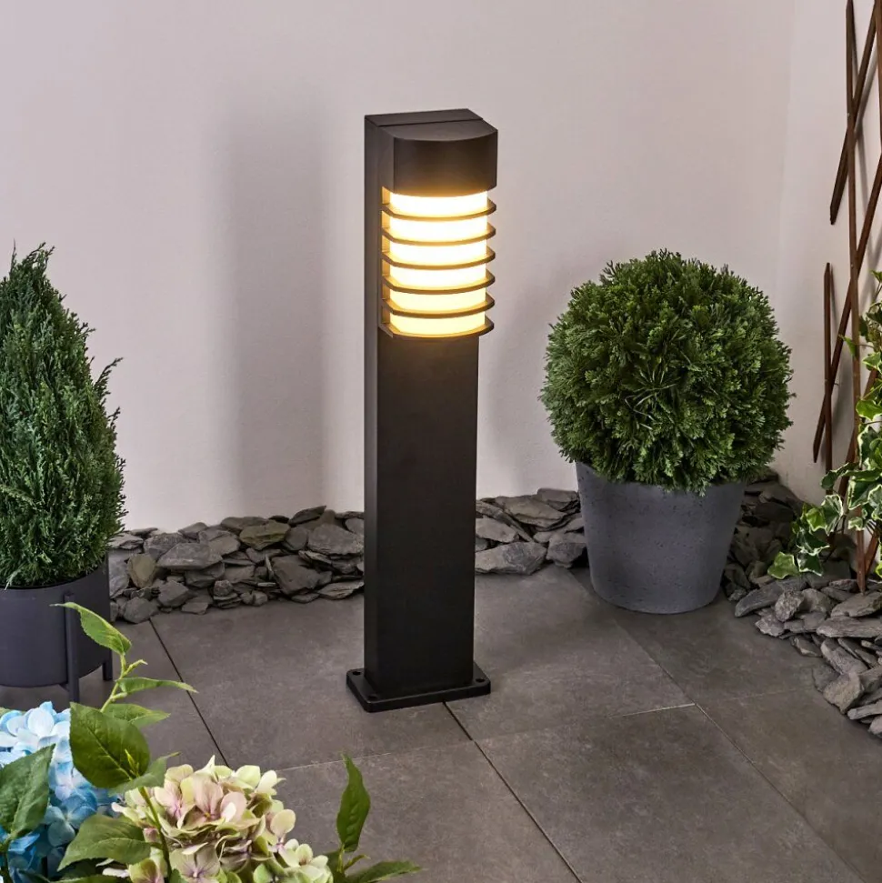 Borne Lumineuse Kurola Noir, 1 Lumiere