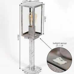 Borne Lumineuse Lapa Zingue, 1 Lumiere