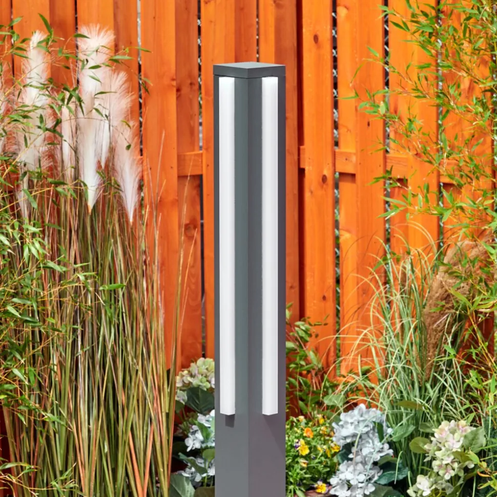 Borne Lumineuse Lisalara Led Anthracite, 1 Lumiere