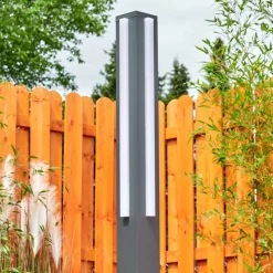 Borne Lumineuse Lisalara Led Anthracite, 1 Lumiere