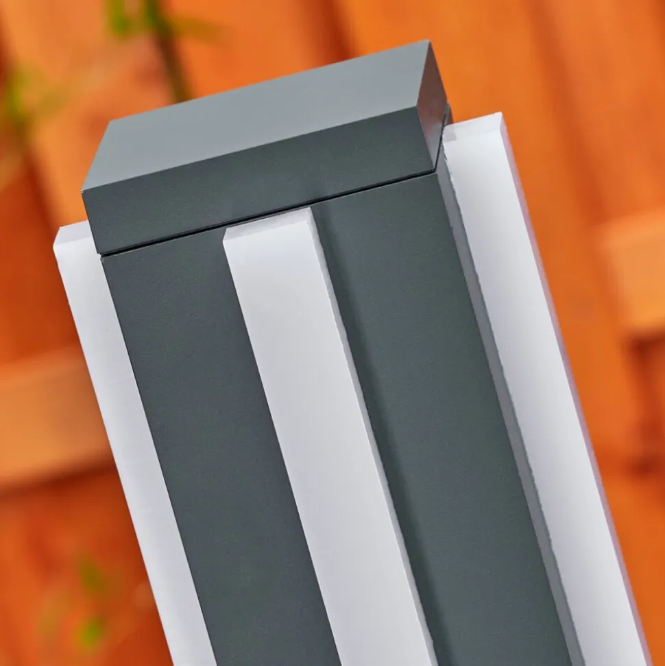 Borne Lumineuse Lisalara Led Anthracite, 1 Lumiere