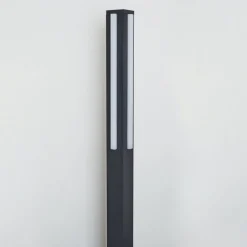 Borne Lumineuse Lisalara Led Anthracite, 1 Lumiere
