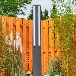 Borne Lumineuse Lisalara Led Anthracite, 1 Lumiere