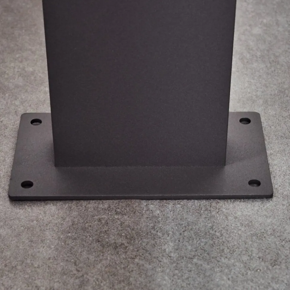 Borne Lumineuse Lyckan Led Anthracite, 1 Lumiere, Detecteur De Mouvement