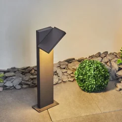 Borne Lumineuse Lyckan Led Anthracite, 1 Lumiere