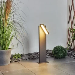 Borne Lumineuse Lyckan Led Anthracite, 1 Lumiere