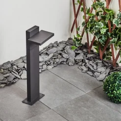 Borne Lumineuse Lyckan Led Anthracite, 1 Lumiere